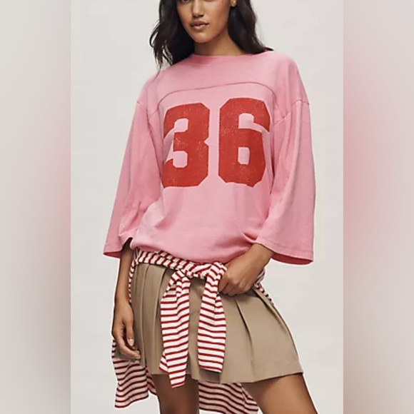 Pilcro Tops - Pilcro Cross-Back Tee